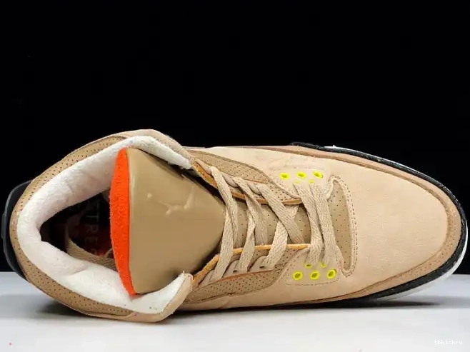 Cheap TBkick Bio AV6683-200 Beige JTH Jordan Air 3 0517